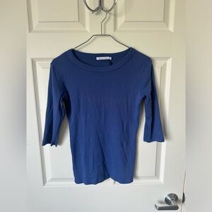 MICHAEL STARS Dot Basic Band Crew in Mozaic( bluish purple)